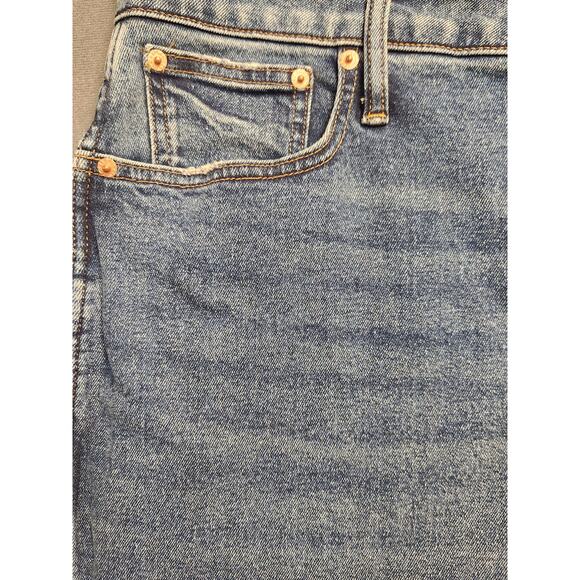 J.‎ Crew Curvy Classic Straight Jeans Womens Size 34-(Fits 36x28) Ankle Crop - Picture 2 of 7